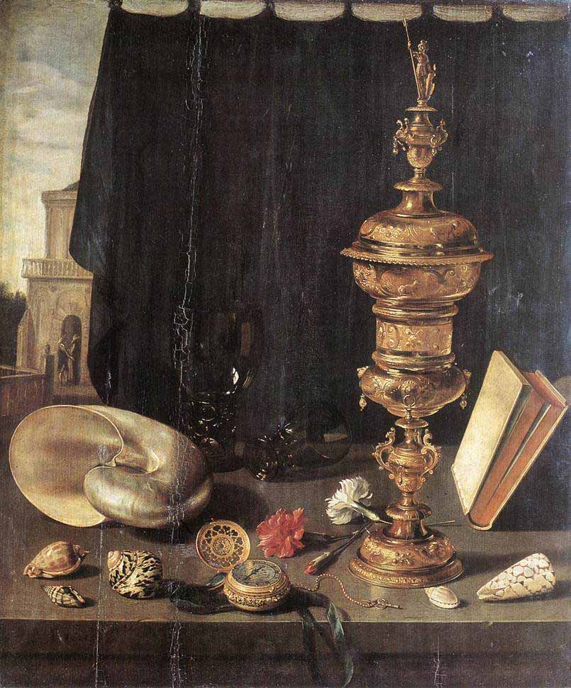 Pieter Claesz Still life with Great Golden Goblet